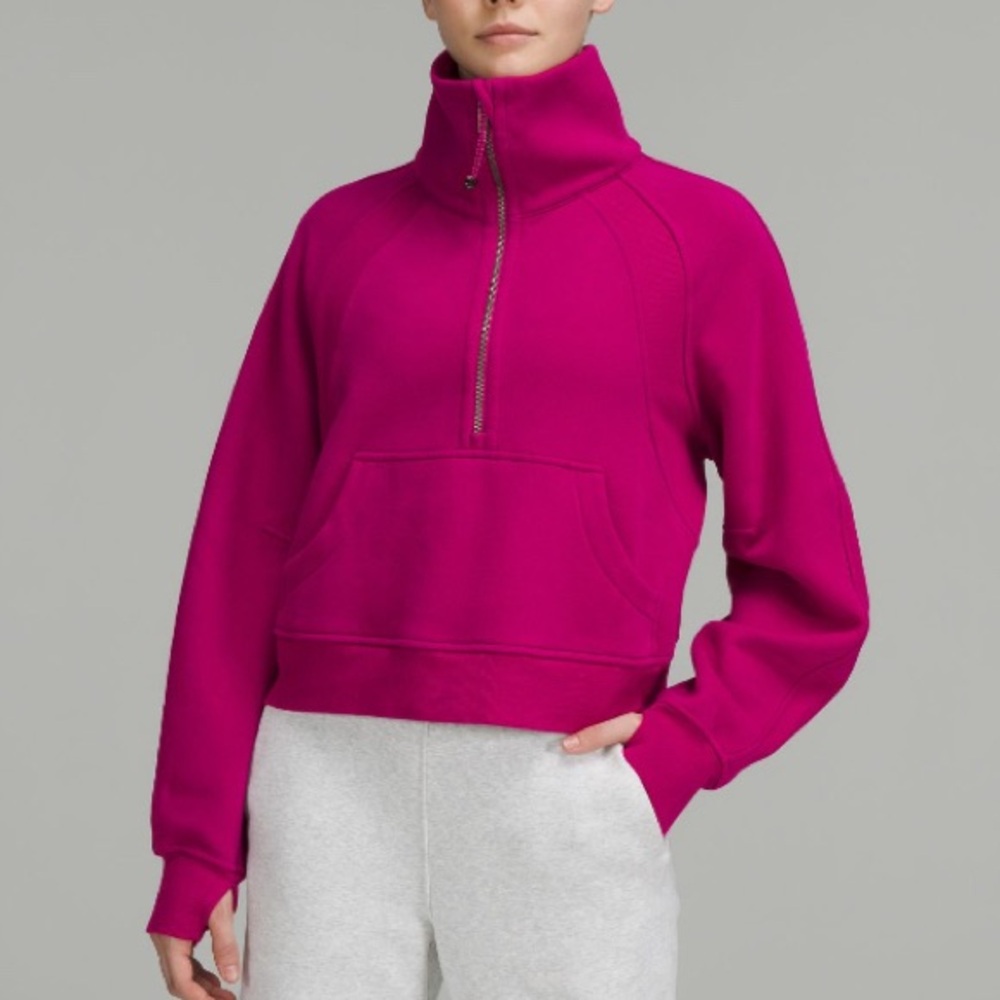 Lululemon Scuba Oversized Funnel Neck Half Zip